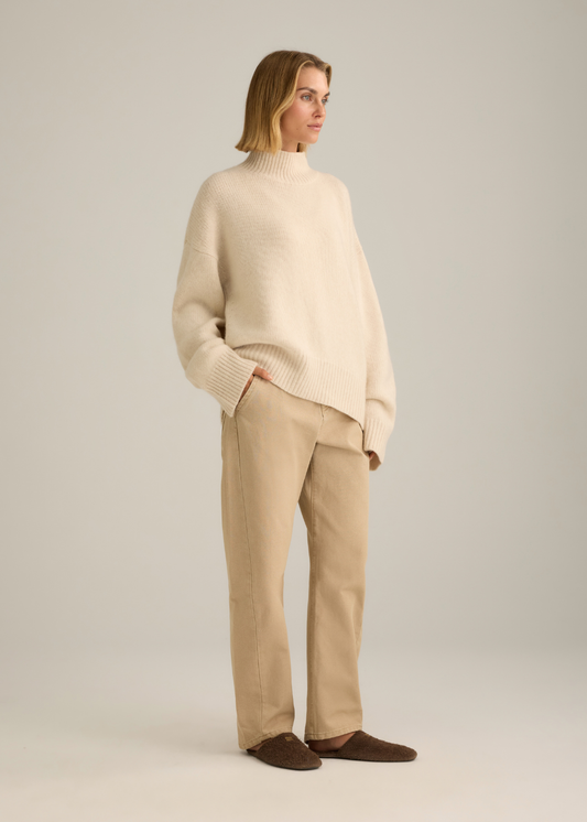 Arctic Cashmere Knit Macadamia
