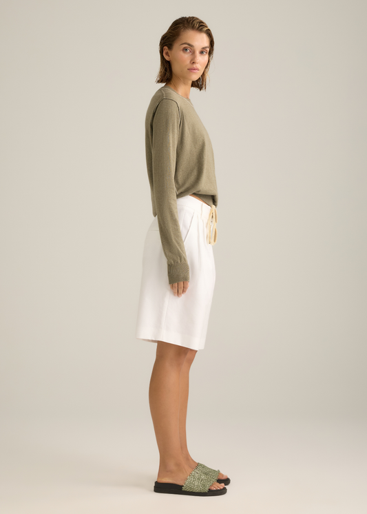 Gabriella Knit Top Khaki