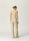 Carmen Trouser Caramel Houndstooth