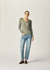 Lucia Spray Knit Khaki
