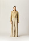 Esme Cropped Jacket Beige