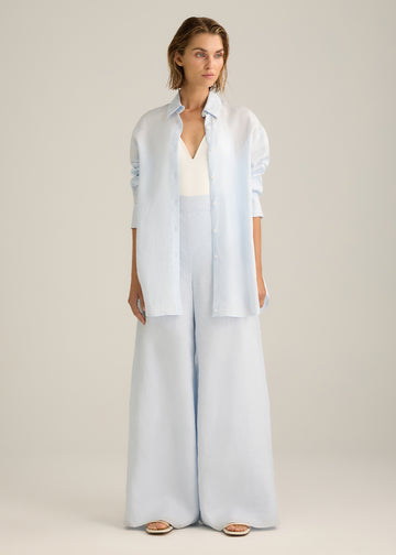 Soleil Shirt Pale Blue