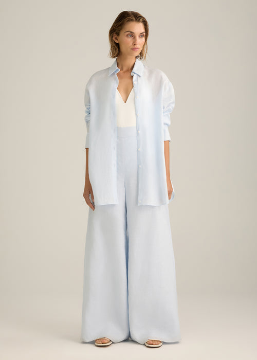 Soleil Shirt Pale Blue