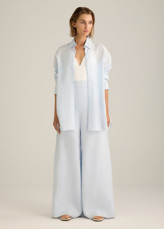 Soleil Shirt Pale Blue