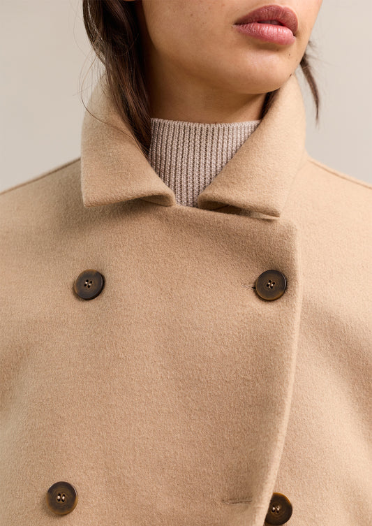 Germaine Coat Nutmeg