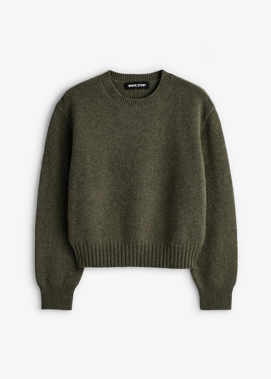 Harper Sweater Khaki Marle