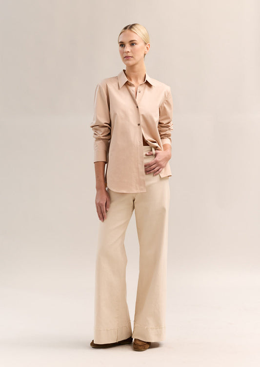 Kate Classic Shirt Warm Sand