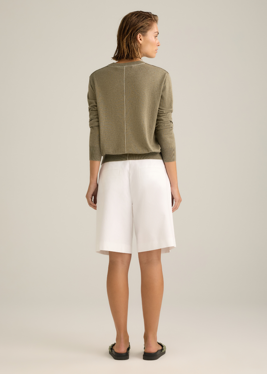 Gabriella Knit Top Khaki
