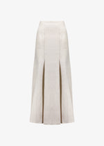 Augustina Skirt Jute Herringbone