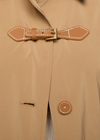 Eddy Trench Coat Tan