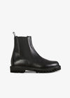 ESSEN Leather Lug Sole Black Boot