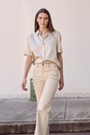 Fifi Shirt Short Sleeve Stone