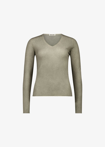 Lucia Spray Knit Khaki