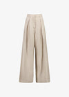 Murano Wide Leg Pant Caramel Houndstooth