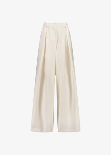 Murano Wide Leg Pant Clotted Cream