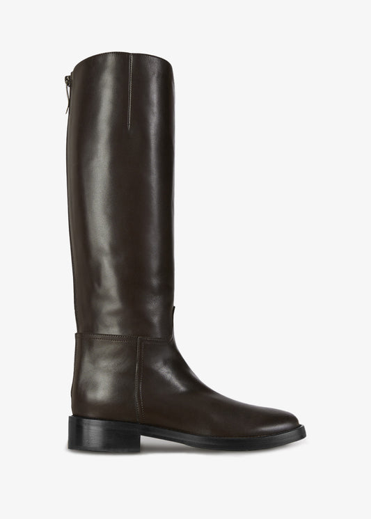 ESSEN Leather Riding Boot Chocolate