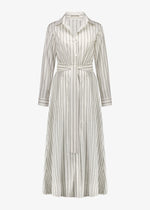 Sirena Dress Ivory Stripe