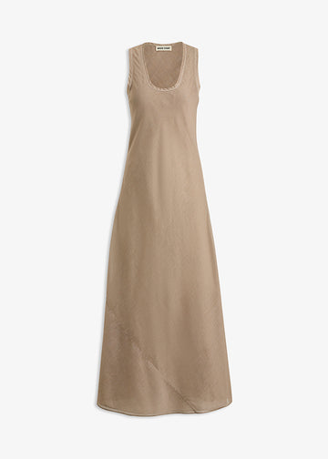 Daphne Dress Chestnut Gingham