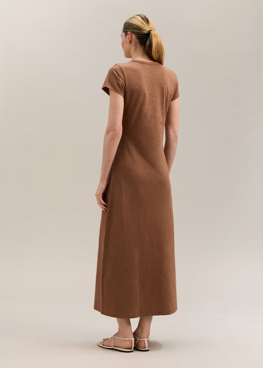 Luna Dress Chocolate