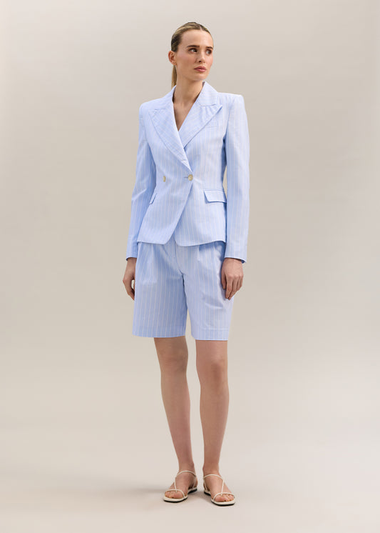 Como DB Blazer Sky Blue Stripe