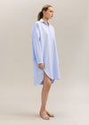 Maya Shirt Dress Sky Blue Stripe