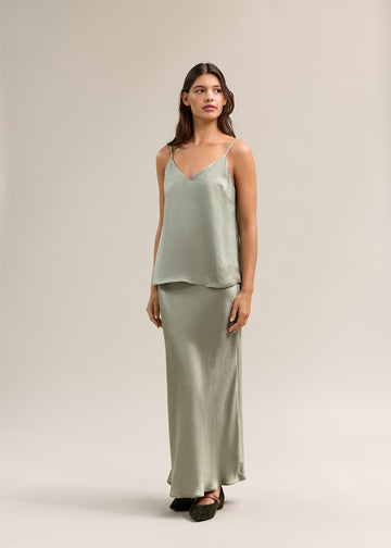 Gwynne V-Neck Cami Seafoam
