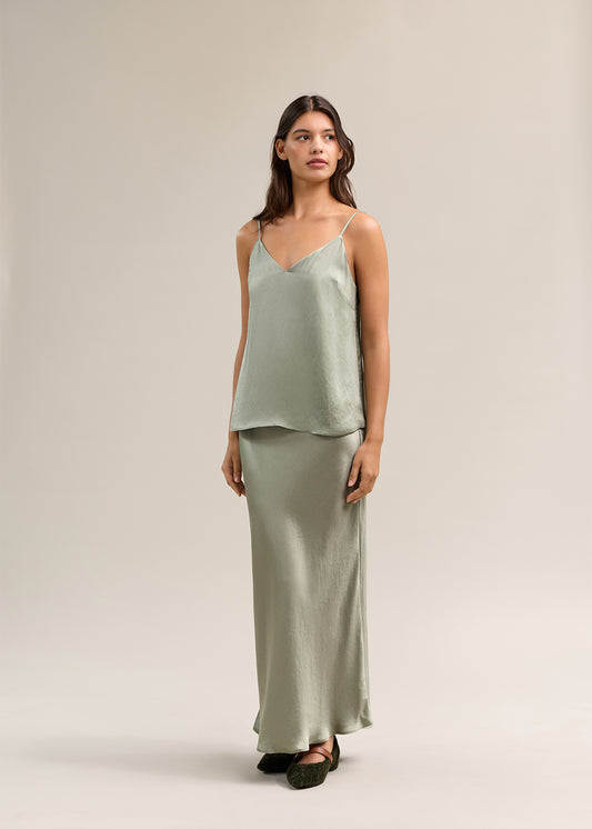 Gwynne V-Neck Cami Seafoam