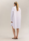 Maya Shirt Dress White
