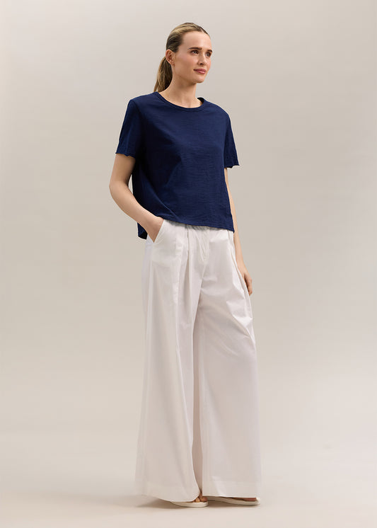 Rhodes Boxy Tee Navy