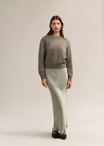 Harper Sweater Khaki Marle