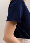 Rhodes Boxy Tee Navy