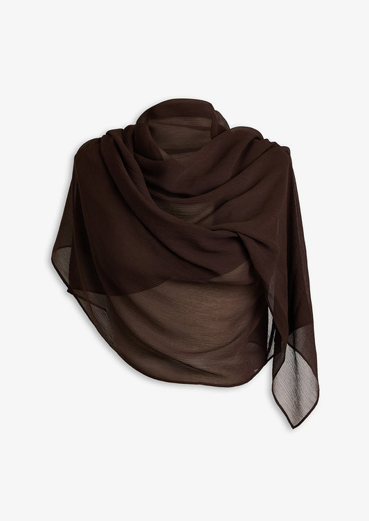 Chantelle Scarf Bitter Chocolate