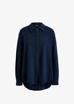 Sidney Knitted Shirt Navy