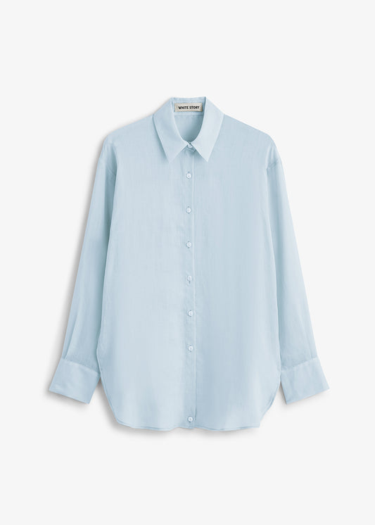 Soleil Shirt Pale Blue