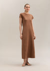 Luna Dress Chocolate