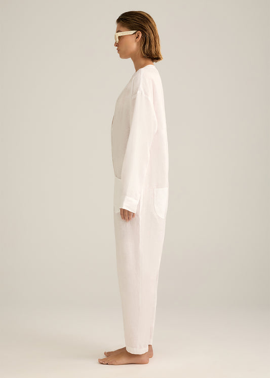 Selene Jumpsuit White