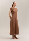 Luna Dress Chocolate