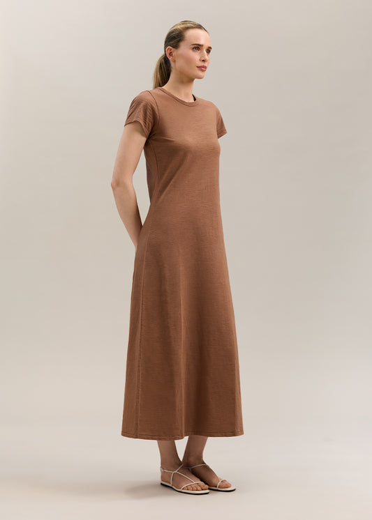 Luna Dress Chocolate