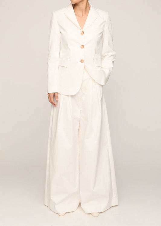 Murano Pant Ivory Cotton