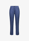 Vivian Pant Blue Houndstooth