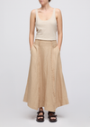 Amelia Scoop Tank Beige