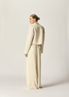 Esme Cropped Jacket Ivory