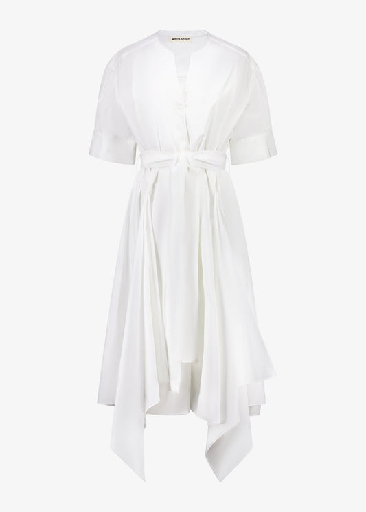 Catalina Dress White