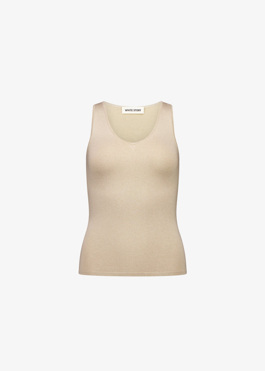 Eleana Tank Beige