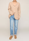 Elsa Knit Blazer Biscuit