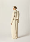 Murano Wide Leg Pant Clotted Cream