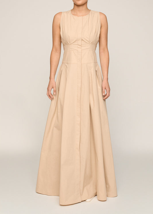 Grecian Dress Sandstone