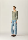 Lucia Spray Knit Khaki