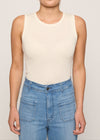 Basel Knit Tank Ivory