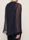 Camila Blouse Navy